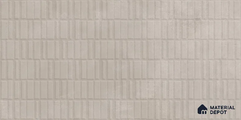 Punch Wall Tile TL 12490 K Santino Beige 4 ft x 2 ft Petals Protex Glr Punch Finish Vitified - 9 mm | 4 Random Design | Suitable for Living Room, Bedroom, Dining & Kitchen Wall