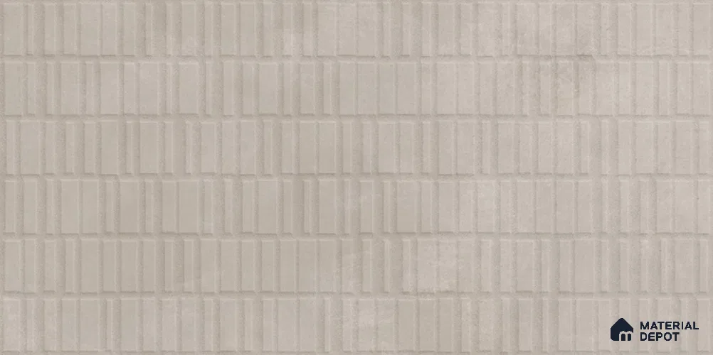 Punch Wall Tile TL 12490 K Santino Beige 4 ft x 2 ft Petals Protex Glr Punch Finish Vitified - 9 mm | 4 Random Design | Suitable for Living Room, Bedroom, Dining & Kitchen Wall
