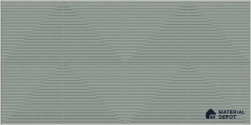 Punch Wall TL 12528.5 Ash Decor 4 ft x 2 ft Punch Finish Vitrified Tile - 8.5 mm | Suitable for Living Room, Bathroom, Dining & Highlighter Wall