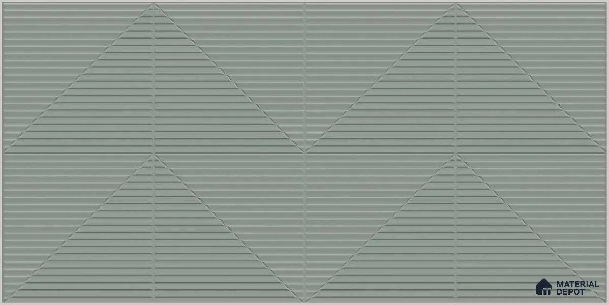 Punch Wall TL 12528.5 Ash Decor 4 ft x 2 ft Punch Finish Vitrified Tile - 8.5 mm | Suitable for Living Room, Bathroom, Dining & Highlighter Wall