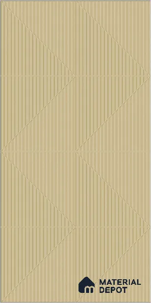 Punch Wall TL 12533 Jaisalmer Decor 4 ft x 2 ft Punch Finish Vitrified Tile - 8.5 mm | Suitable for Living Room, Bathroom, Dining & Highlighter Wall