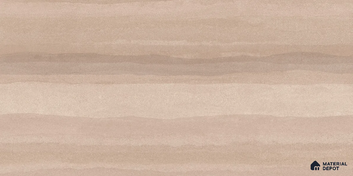 Wood Floor & Wall TL 12546 B Rammed Earth Almond 4 ft x 2 ft Digi Matte Finish Vitrified Tile - 9 mm | Endless Design | Suitable for Living Room, Bathroom, Dining & Highlighter Wall