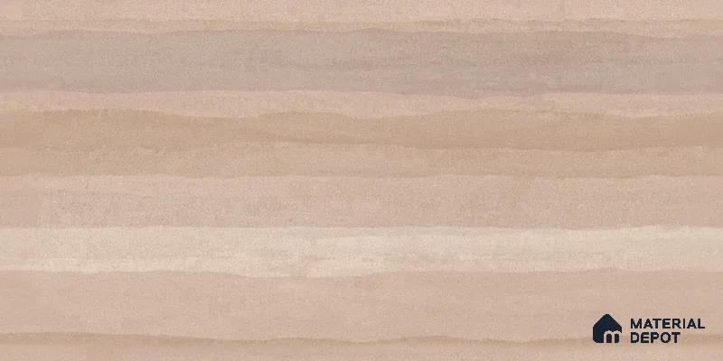 Wood Floor & Wall TL 12546 B Rammed Earth Almond 4 ft x 2 ft Digi Matte Finish Vitrified Tile - 9 mm | Endless Design | Suitable for Living Room, Bathroom, Dining & Highlighter Wall