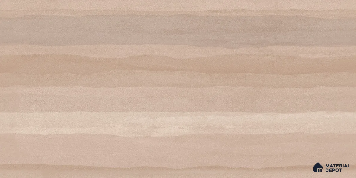 Wood Floor & Wall TL 12546 B Rammed Earth Almond 4 ft x 2 ft Digi Matte Finish Vitrified Tile - 9 mm | Endless Design | Suitable for Living Room, Bathroom, Dining & Highlighter Wall
