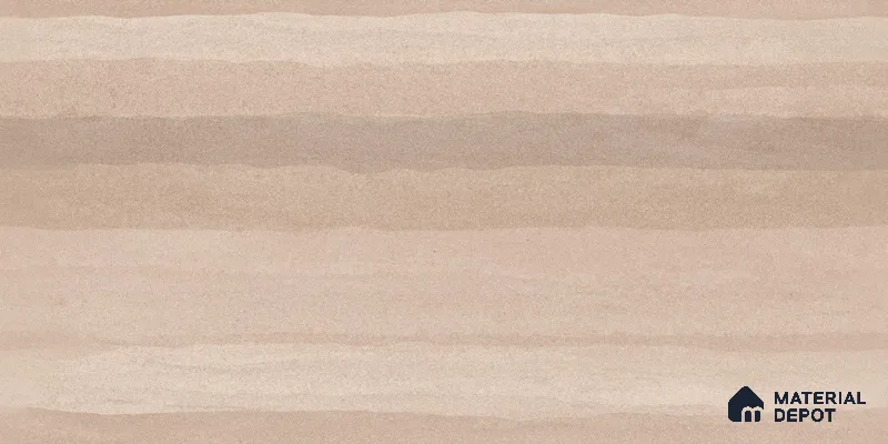 Wood Floor & Wall TL 12546 B Rammed Earth Almond 4 ft x 2 ft Digi Matte Finish Vitrified Tile - 9 mm | Endless Design | Suitable for Living Room, Bathroom, Dining & Highlighter Wall