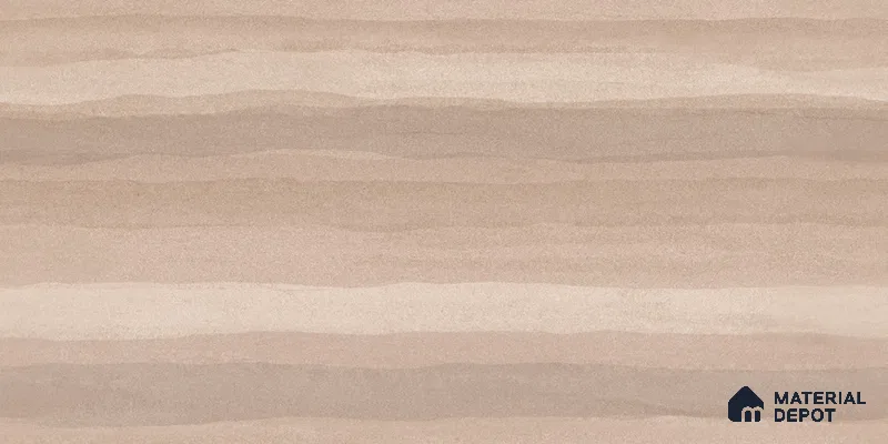 Wood Floor & Wall TL 12546 B Rammed Earth Almond 4 ft x 2 ft Digi Matte Finish Vitrified Tile - 9 mm | Endless Design | Suitable for Living Room, Bathroom, Dining & Highlighter Wall