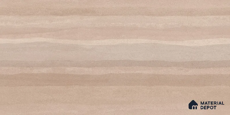 Wood Floor & Wall TL 12546 B Rammed Earth Almond 4 ft x 2 ft Digi Matte Finish Vitrified Tile - 9 mm | Endless Design | Suitable for Living Room, Bathroom, Dining & Highlighter Wall