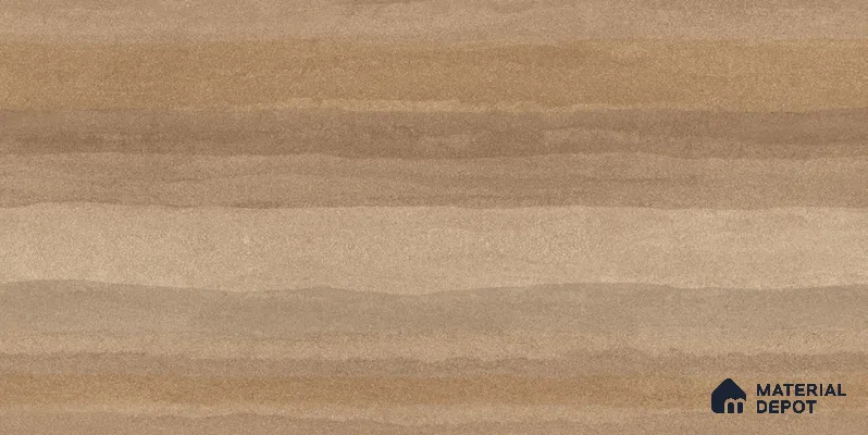 Wood Floor & Wall TL 12546 C Rammed Earth Brown 4 ft x 2 ft Digi Matte Finish Vitrified Tile - 9 mm | Endless Design | Suitable for Living Room, Bathroom, Dining & Highlighter Wall