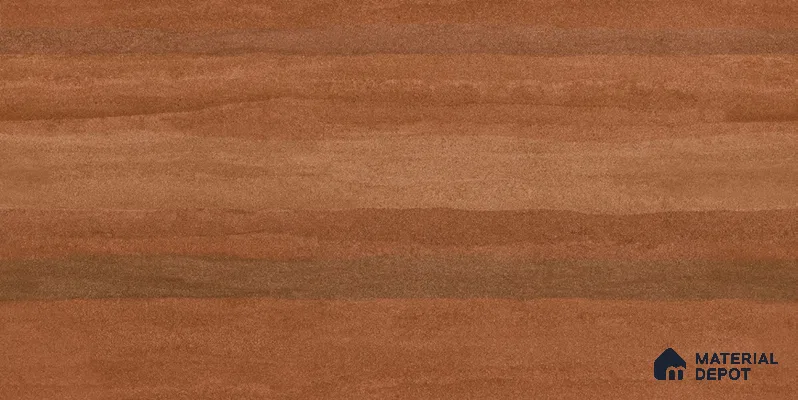 Wood Floor & Wall TL 12546 Rammed Earth Terracotta 4 ft x 2 ft Digi Matte Finish Vitrified Tile - 9 mm | Endless Design | Suitable for Living Room, Bathroom, Dining & Highlighter Wall