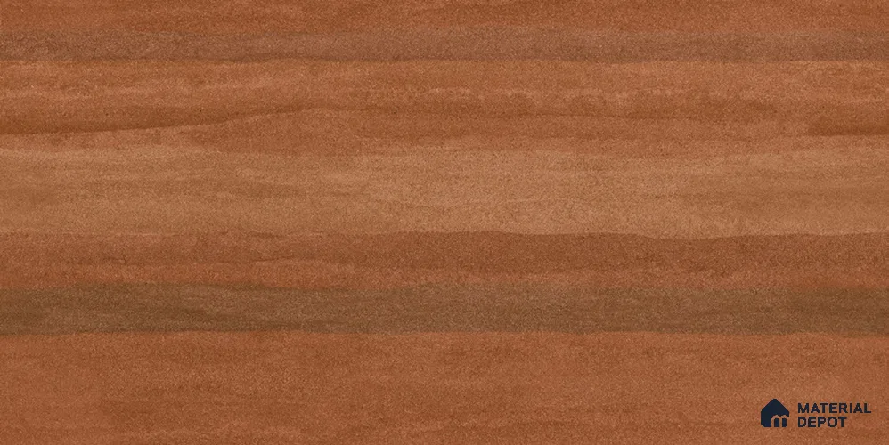 Wood Floor & Wall TL 12546 Rammed Earth Terracotta 4 ft x 2 ft Digi Matte Finish Vitrified Tile - 9 mm | Endless Design | Suitable for Living Room, Bathroom, Dining & Highlighter Wall