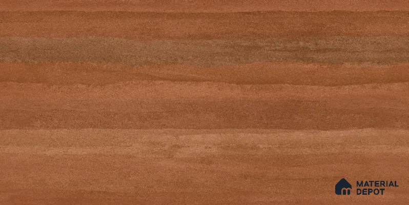 Wood Floor & Wall TL 12546 Rammed Earth Terracotta 4 ft x 2 ft Digi Matte Finish Vitrified Tile - 9 mm | Endless Design | Suitable for Living Room, Bathroom, Dining & Highlighter Wall