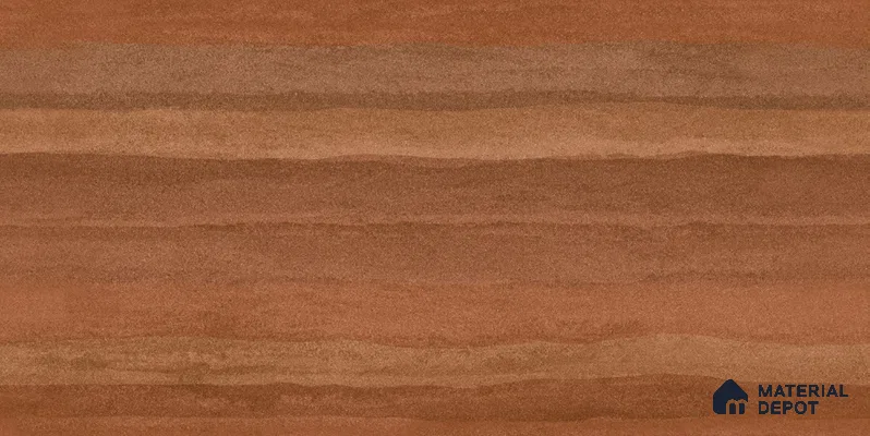 Wood Floor & Wall TL 12546 Rammed Earth Terracotta 4 ft x 2 ft Digi Matte Finish Vitrified Tile - 9 mm | Endless Design | Suitable for Living Room, Bathroom, Dining & Highlighter Wall
