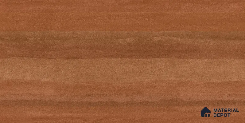 Wood Floor & Wall TL 12546 Rammed Earth Terracotta 4 ft x 2 ft Digi Matte Finish Vitrified Tile - 9 mm | Endless Design | Suitable for Living Room, Bathroom, Dining & Highlighter Wall