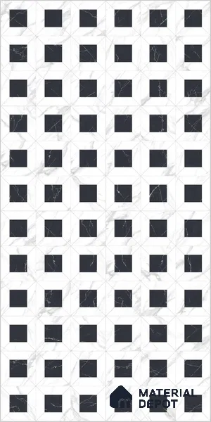 Highlighter Wall TL 12524 Elite Royal 4 ft x 2 ft Porce Finsh Vitrified Tile - 8.5 mm | Suitable for Living Room, Bathroom, Dining & Highlighter Wall