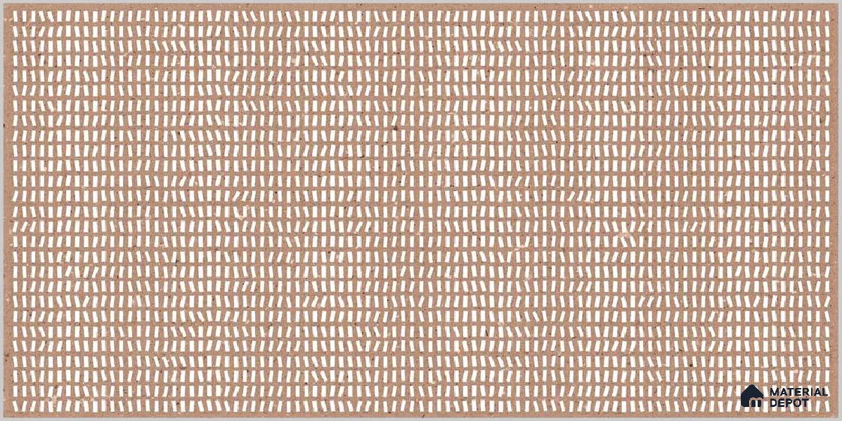 Highlighter Wall TL 12521 B Lukily Red Decor 4 ft x 2 ft Shape + Matt Granula Finish Vitrified Tile - 8.5 mm | 4 Random Design | Suitable for Living Room, Bathroom, Dining & Highlighter Wall