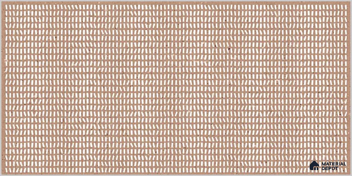 Highlighter Wall TL 12521 B Lukily Red Decor 4 ft x 2 ft Shape + Matt Granula Finish Vitrified Tile - 8.5 mm | 4 Random Design | Suitable for Living Room, Bathroom, Dining & Highlighter Wall