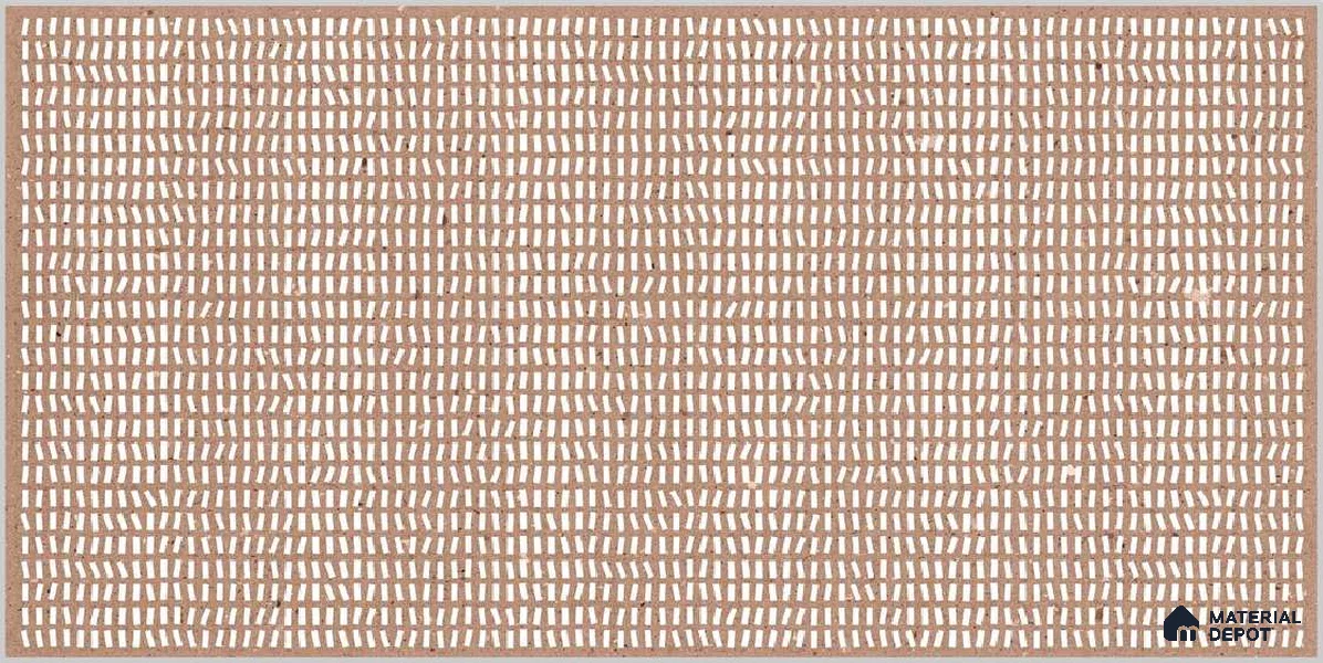 Highlighter Wall TL 12521 B Lukily Red Decor 4 ft x 2 ft Shape + Matt Granula Finish Vitrified Tile - 8.5 mm | 4 Random Design | Suitable for Living Room, Bathroom, Dining & Highlighter Wall