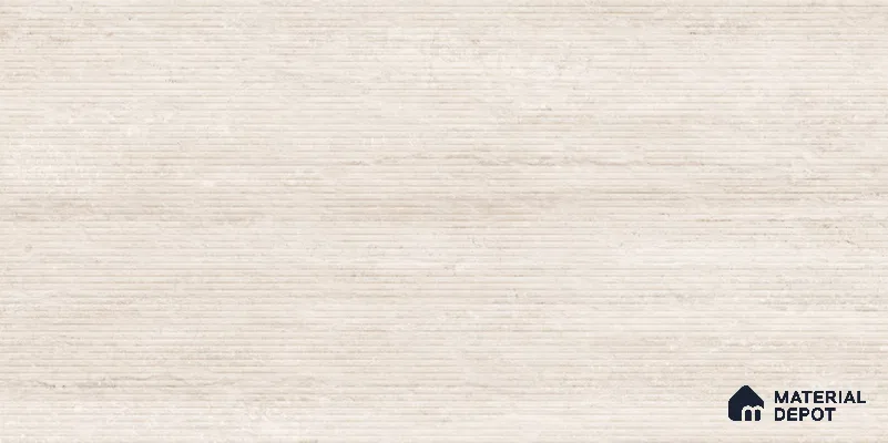 Punch Travertine Wall Tile TL 12491 N Travex Charcoal 4 ft x 2 ft Petals Protex Glr Punch Finish Vitified - 9 mm | 6 Random Design | Suitable for Living Room, Bedroom, Dining & Kitchen Wall