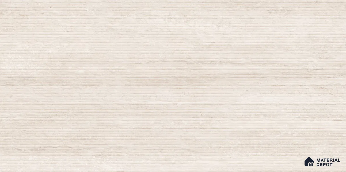 Punch Travertine Wall Tile TL 12491 N Travex Charcoal 4 ft x 2 ft Petals Protex Glr Punch Finish Vitified - 9 mm | 6 Random Design | Suitable for Living Room, Bedroom, Dining & Kitchen Wall