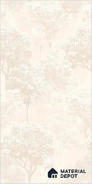 Tropical Wall TL 12522 B Arkey Decore 4 ft x 2 ft Shape + Matt Granula Finish Vitrified Tile - 8.5 mm | Suitable for Living Room, Bathroom, Dining & Highlighter Wall
