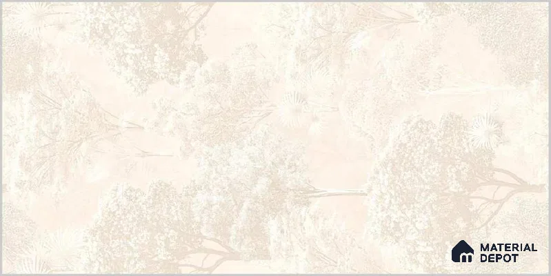 Tropical Wall TL 12522 B Arkey Decore 4 ft x 2 ft Shape + Matt Granula Finish Vitrified Tile - 8.5 mm | Suitable for Living Room, Bathroom, Dining & Highlighter Wall