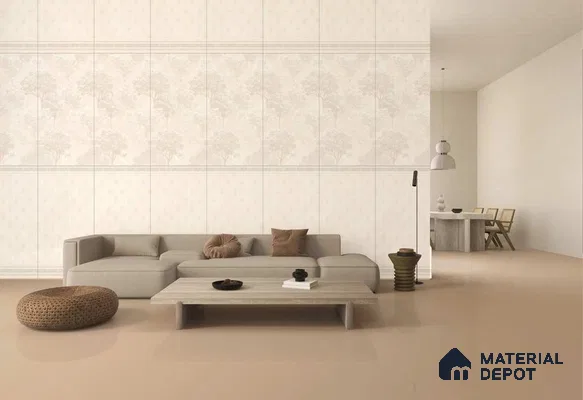 Highlighter Wall TL 12522 Arkey 4 ft x 2 ft Shape + Matt Granula Finish Vitrified Tile - 8.5 mm | Suitable for Living Room, Bathroom, Dining & Highlighter Wall