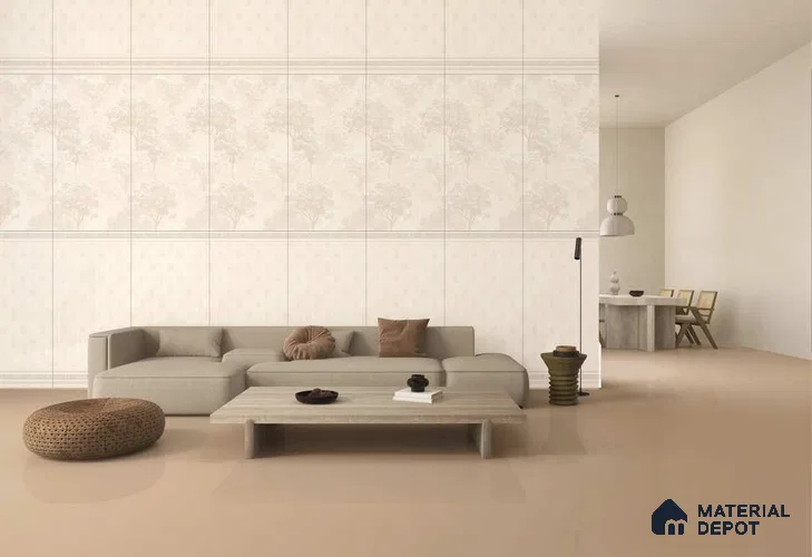 Highlighter Wall TL 12522 Arkey 4 ft x 2 ft Shape + Matt Granula Finish Vitrified Tile - 8.5 mm | Suitable for Living Room, Bathroom, Dining & Highlighter Wall