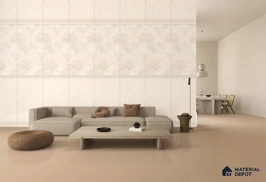 Highlighter Wall TL 12522 Arkey 4 ft x 2 ft Shape + Matt Granula Finish Vitrified Tile - 8.5 mm | Suitable for Living Room, Bathroom, Dining & Highlighter Wall