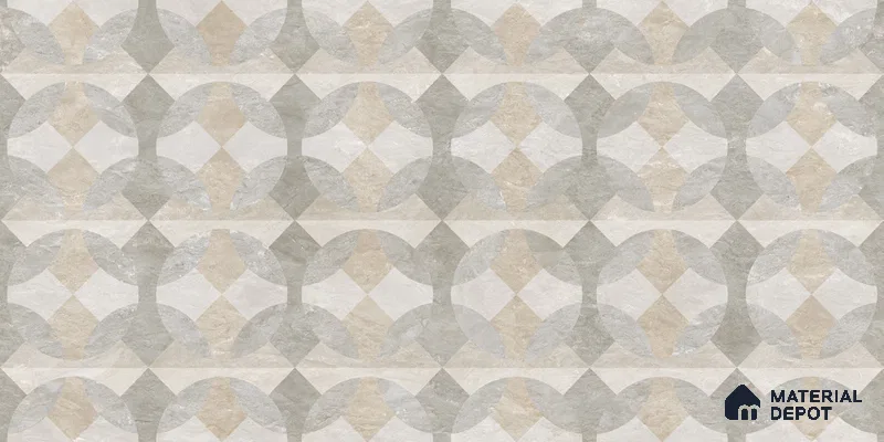 Highlighter Wall TL 12544 B Arcogeo Drama 4 ft x 2 ft Digi Matte Finish Vitrified Tile - 9 mm | Suitable for Living Room, Bathroom, Dining & Highlighter Wall