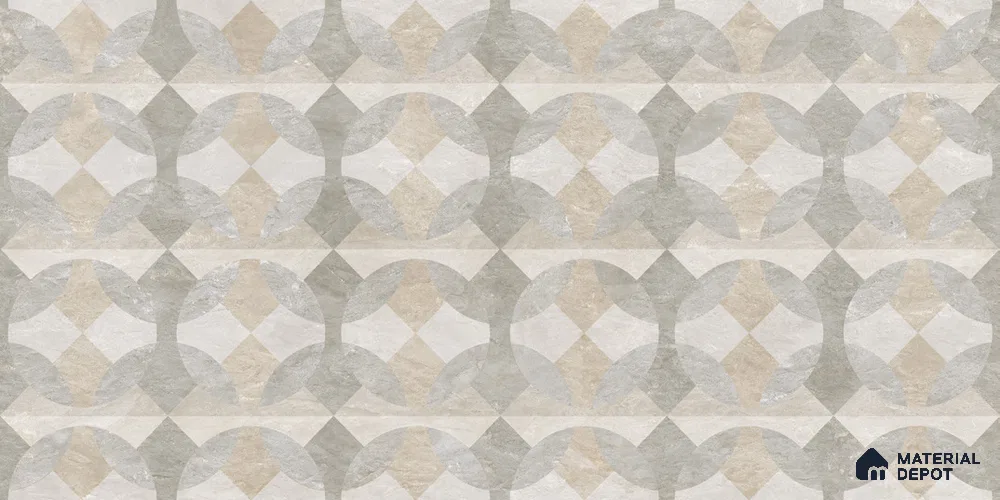 Highlighter Wall TL 12544 B Arcogeo Drama 4 ft x 2 ft Digi Matte Finish Vitrified Tile - 9 mm | Suitable for Living Room, Bathroom, Dining & Highlighter Wall