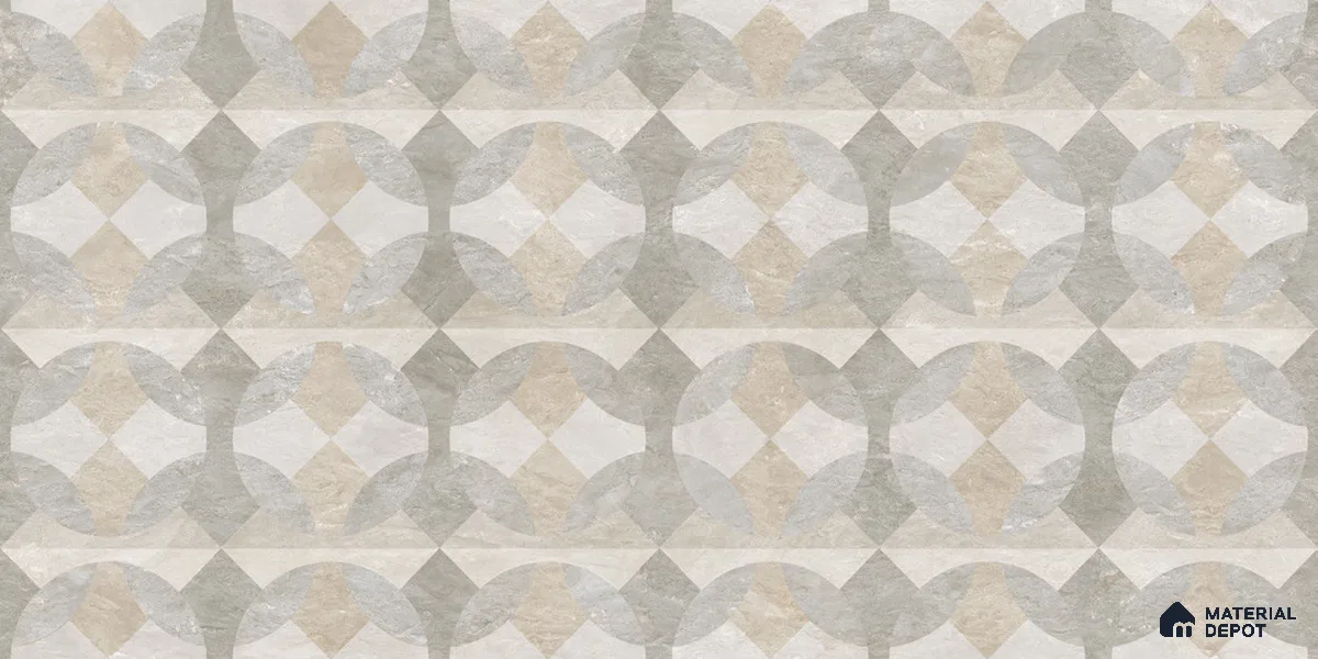 Highlighter Wall TL 12544 B Arcogeo Drama 4 ft x 2 ft Digi Matte Finish Vitrified Tile - 9 mm | Suitable for Living Room, Bathroom, Dining & Highlighter Wall
