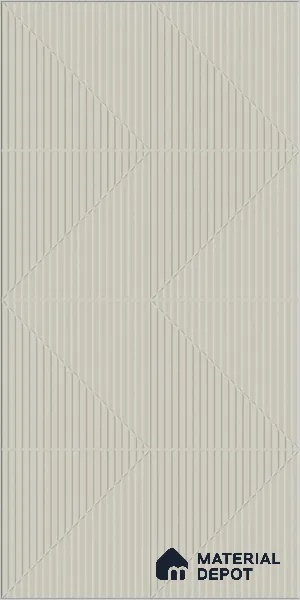 Punch Wall TL 12535 Salt Decor 4 ft x 2 ft Decor Finish Vitrified Tile - 8.5 mm | Suitable for Living Room, Bathroom, Dining & Highlighter Wall