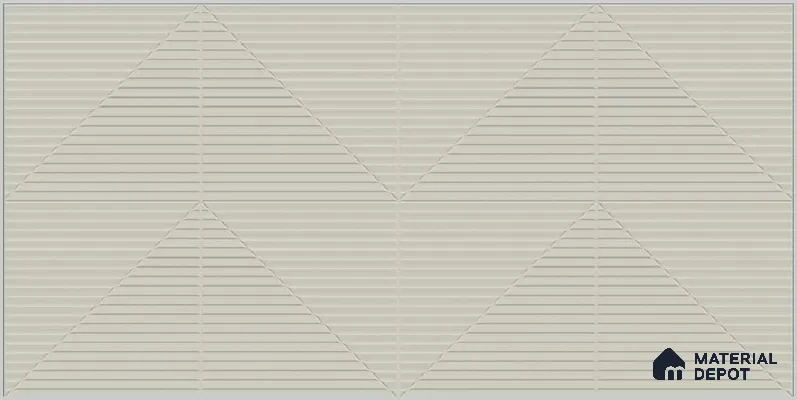 Punch Wall TL 12535 Salt Decor 4 ft x 2 ft Decor Finish Vitrified Tile - 8.5 mm | Suitable for Living Room, Bathroom, Dining & Highlighter Wall