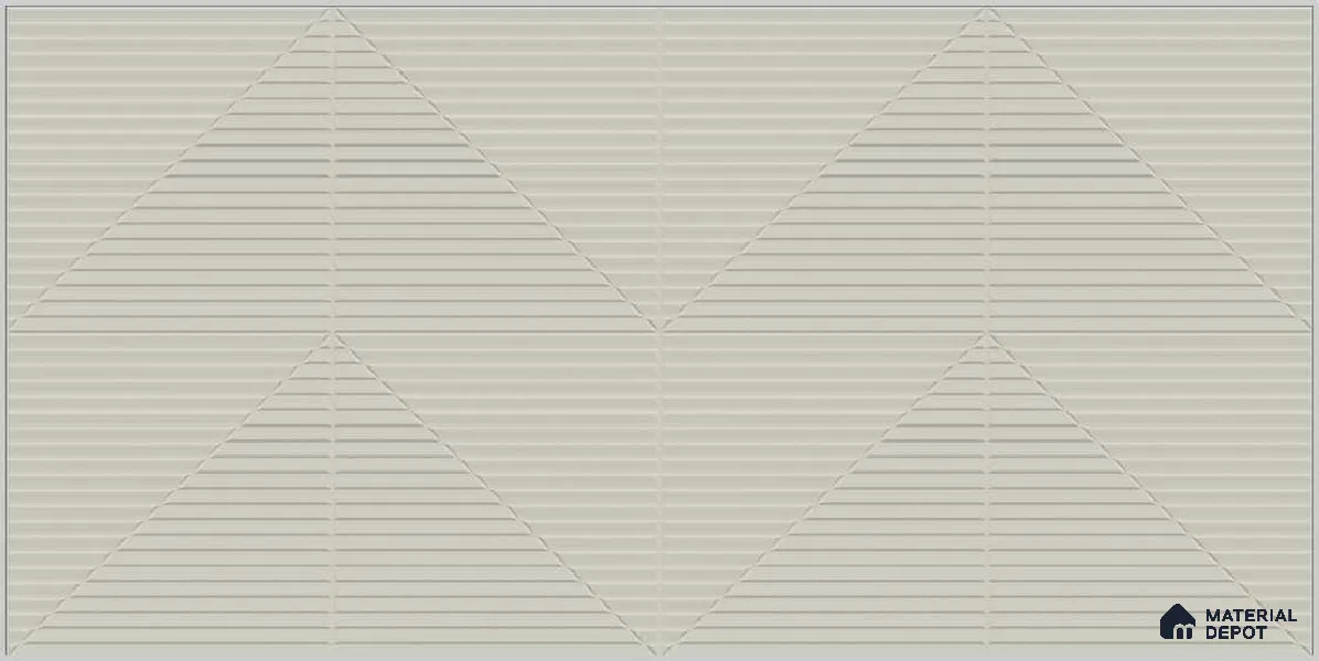Punch Wall TL 12535 Salt Decor 4 ft x 2 ft Decor Finish Vitrified Tile - 8.5 mm | Suitable for Living Room, Bathroom, Dining & Highlighter Wall