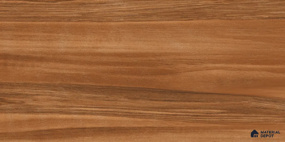 Wood Tile TL 09832 B Sisam Wenge 4 ft x 2 ft Vitrified Glossy Finish - 9 mm