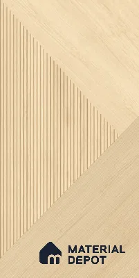 Patterned Tile TL 09898 B Woody Pine 5.25 ft x 2.62 ft Vitrified Punch Matte Finish - 9 mm | 5 Random Design