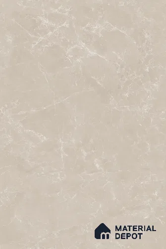Marble Look Wall & Floor Tile TL 08187 Desert Taupe Endless 6 ft x 4 ft Vitrified Glossy Finish - 9 mm | Adhesive and Spacers Must be Used During Installation