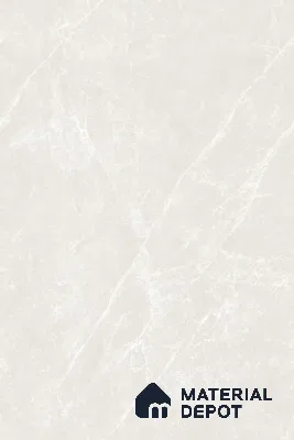 Marble Look Wall & Floor Tile TL 08183 Desert Bianco Edless 6 ft x 4 ft Vitrified Glossy Finish - 9 mm | Adhesive and Spacers Must be Used During Installation