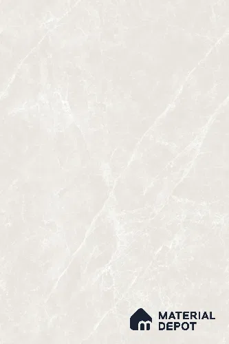 Marble Look Wall & Floor Tile TL 08183 Desert Bianco Edless 6 ft x 4 ft Vitrified Glossy Finish - 9 mm | Adhesive and Spacers Must be Used During Installation