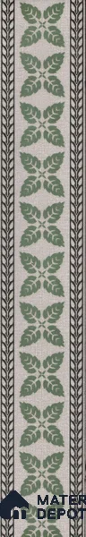 Tropical Tile Border TL 11933 B Spatial Accent Series 1 ft x 2 inch Vitrified Matte Finish Tile Border - 9 mm | Suitable for Decorative Highlighter Border
