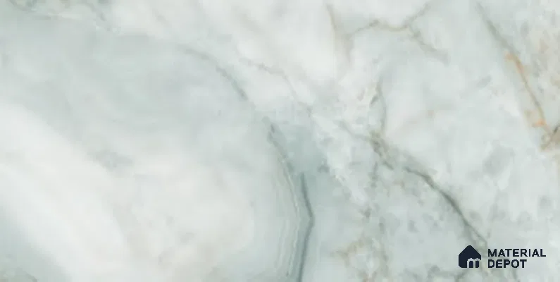 Marble Look Tile TL 11892 Marbilo Mint 4 ft x 2 ft Glossy Vitrified Tile - 9 mm | 4 Random Design