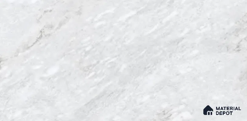 Marble Look Tile TL 11891 Nairobi White 4 ft x 2 ft Glossy Vitrified Tile - 9 mm | 6 Random Design