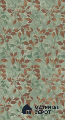 Faux Tropical Wall Tropical Tile TL 11822 G | 4 ft x 2 ft Vitrified Carving Matte Tile - 9 mm | Suitable for Bathroom, Accent/Feature Wall, Dining Area