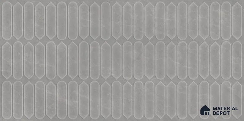 Subway Wall Decor Tile TL 11886 H | 5.33 ft x 2.67 ft Vitrified Matte Tile - 9 mm