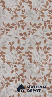 Tropical Wall Tropical Tile TL 11821 C | 4 ft x 2 ft Vitrified Carving Matte Tile - 9 mm | Suitable for Bathroom, Accent/Feature Wall, Dining Area
