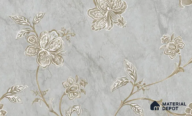 W-211 | 9.5 Meter x 21 Inches Florals Look Wallpaper - 55 Sq. Ft. | Minimum 15% wastage during installation