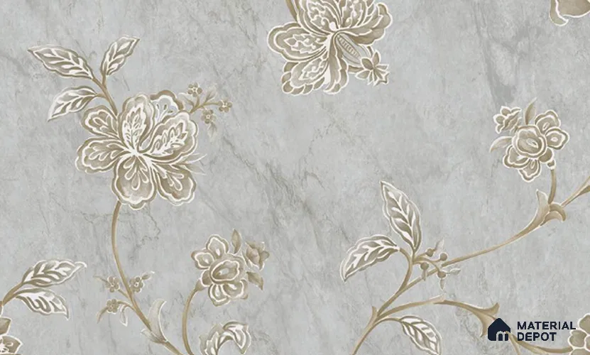 W-211 | 9.5 Meter x 21 Inches Florals Look Wallpaper - 55 Sq. Ft. | Minimum 15% wastage during installation