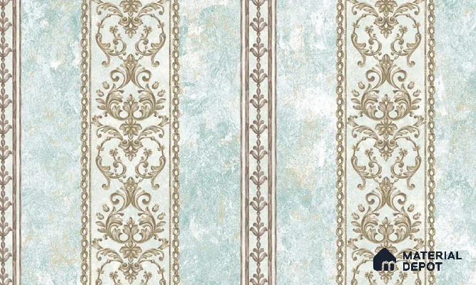 W-230 | 9.5 Meter x 21 Inches Patterned Look Wallpaper - 55 Sq. Ft. | Minimum 15% wastage during installation