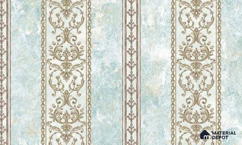 W-230 | 9.5 Meter x 21 Inches Patterned Look Wallpaper - 55 Sq. Ft. | Minimum 15% wastage during installation