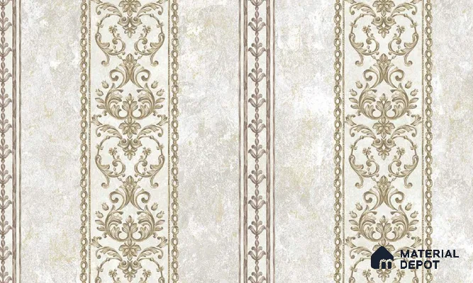 W-232 | 9.5 Meter x 21 Inches Patterned Look Wallpaper - 55 Sq. Ft. | Minimum 15% wastage during installation